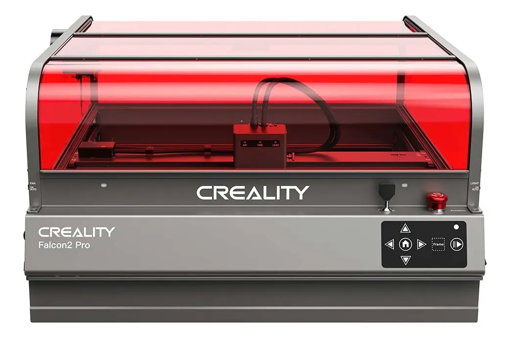 Máquina de corte e gravação a laser Creality Falcon2 Pro 40W — vista frontal