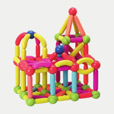 Construção 3D de Esferas — Blocos Magnéticos BM03