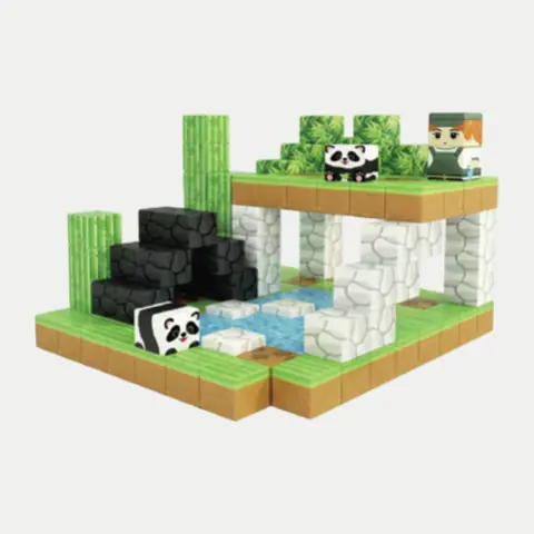 Mundo Panda — Blocos Magnéticos OTA-BM457