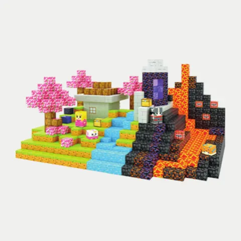 Mundo Pixel — Blocos Magnéticos OTA-BM459